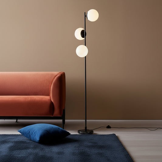 أباجورة أرضية ثلاثية - 155×30سم - ULC287