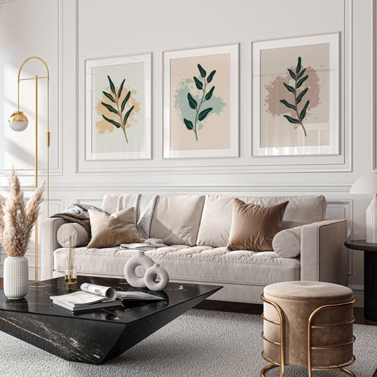 طقم تابلوهات- 3 قطع -40×60سم - PIC200