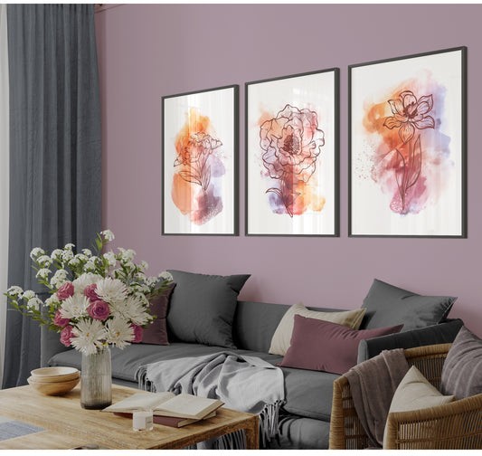 طقم تابلوهات 40×60سم - PIC159