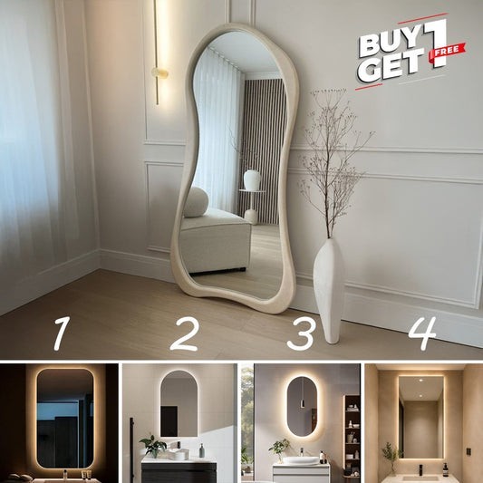 عرض خاص SYD34 برواز مرايا ستاند - مع مرايا هدية