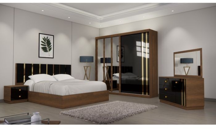 GENOA Bedroom 4 pieces, GENOA -MBR001