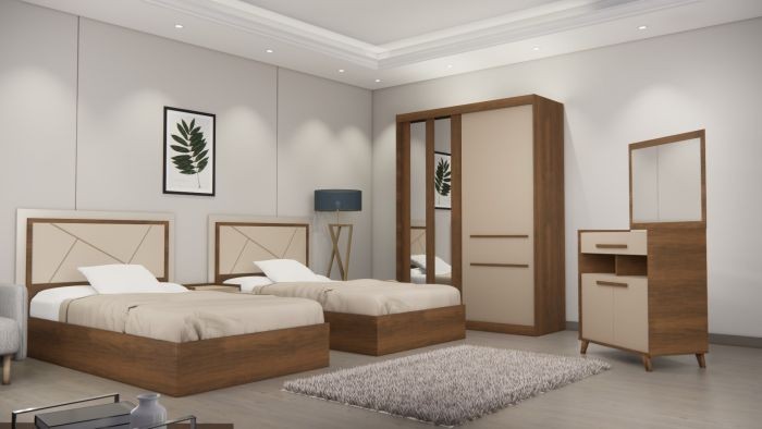 VINICIA Bedroom 4 piece, VINICIA- 2BED-- TBR003