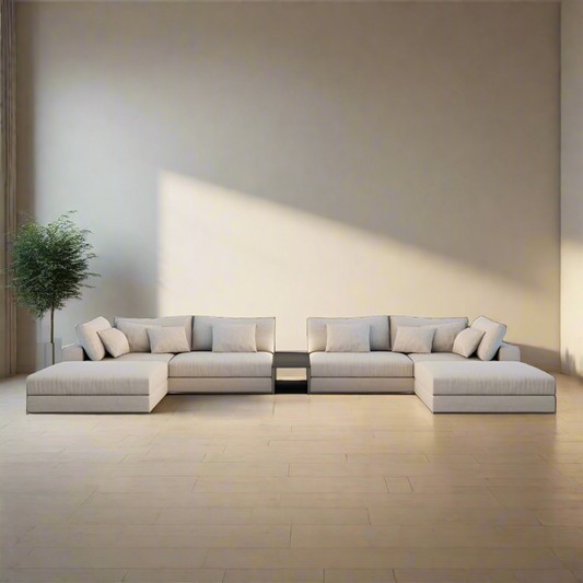 ركنة خشب زان 170×420سم - DECO259