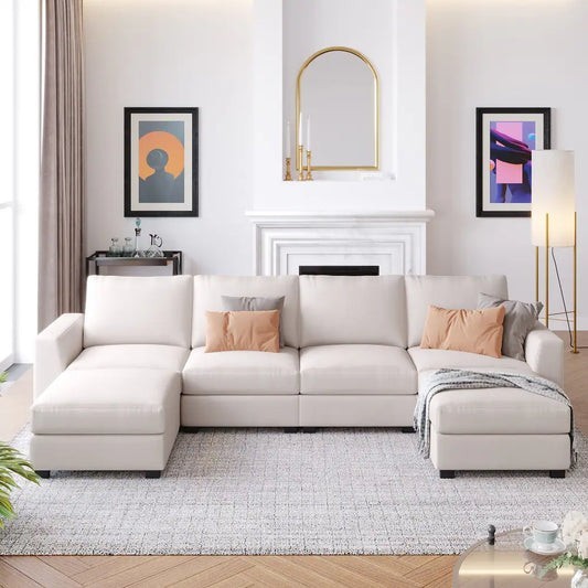 ركنة خشب زان 135×300سم- SBF77