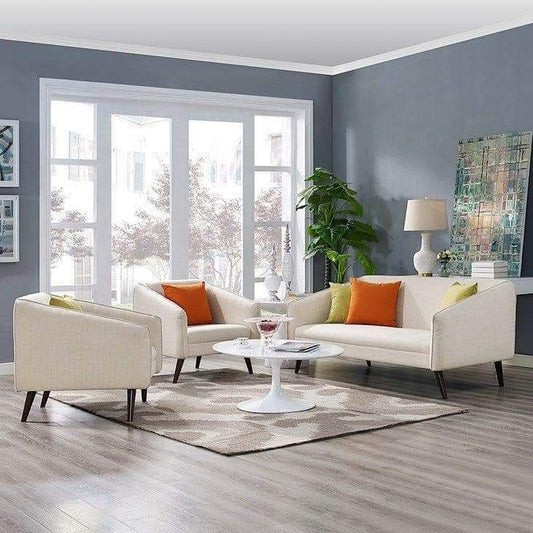 طقم أنتريه خشب زان - 3قطع - DECO270