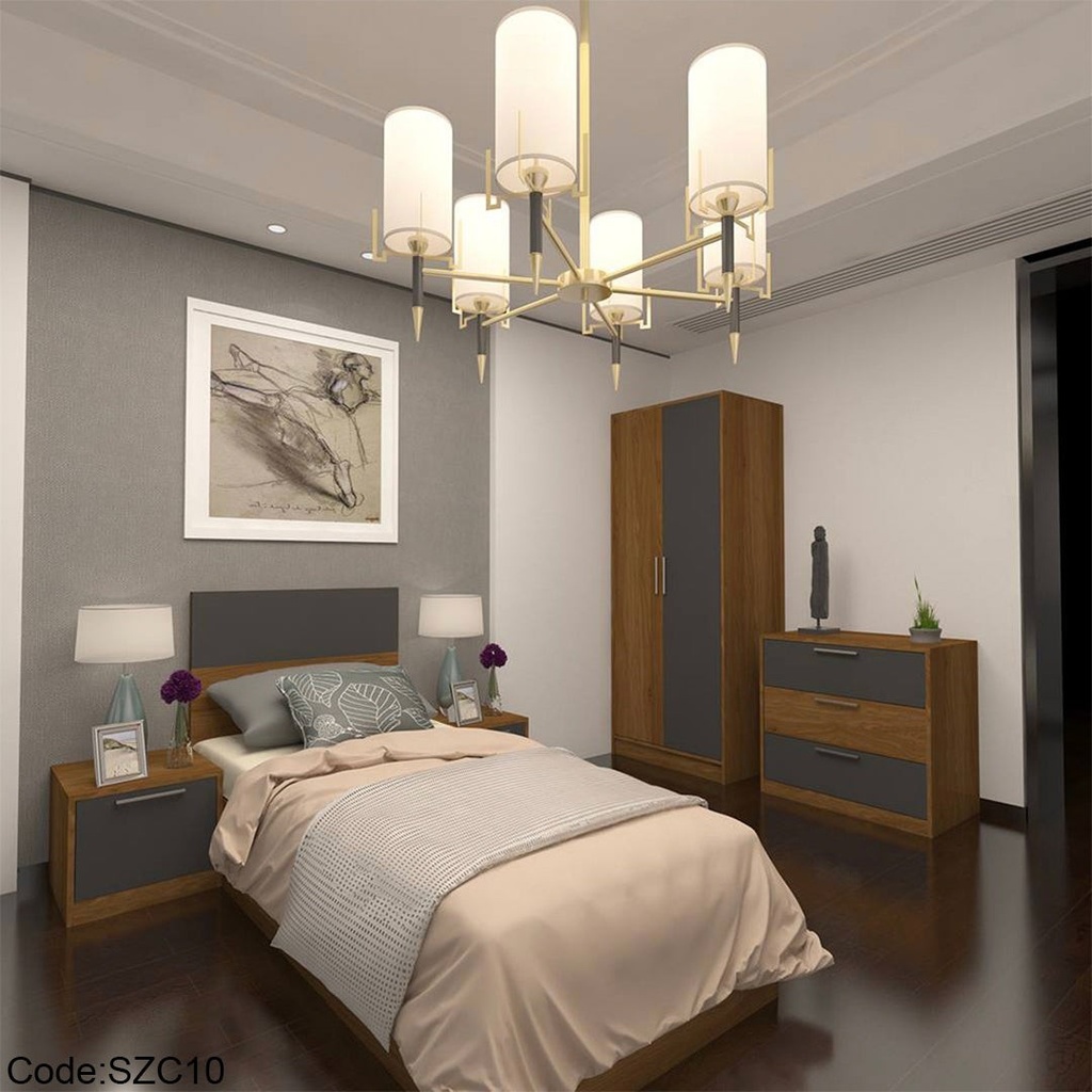 غرفة أطفال 5 قطع بوحدة تخزين – SZC10