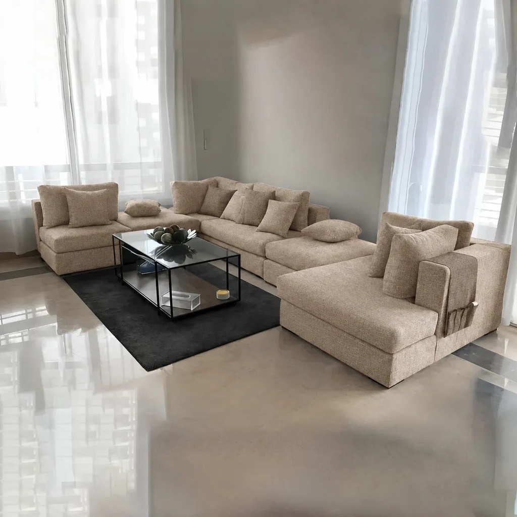 ركنة مودرن حرف U من 5 قطع – SZ1013