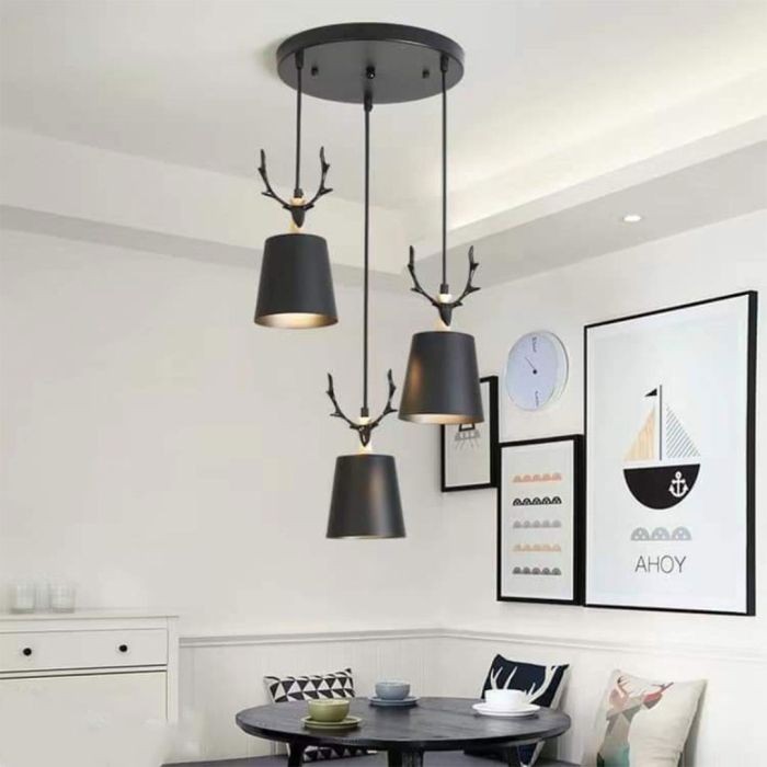 Ceiling lamp black - LSQ38