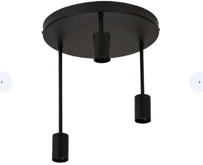 Ceiling lamp 100*30 cm - black (2)