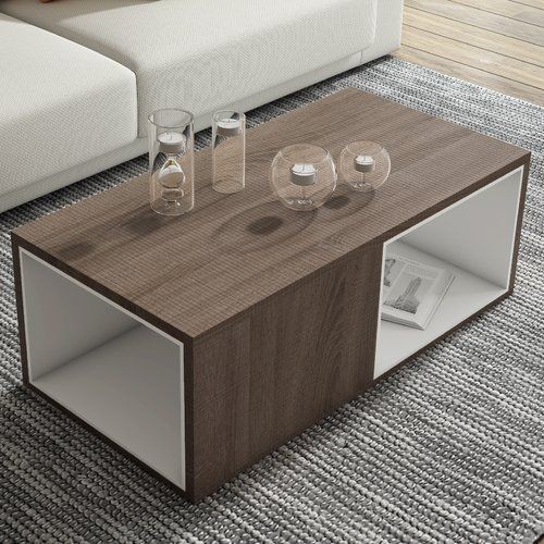 Coffee table, Brown*White - TB1022