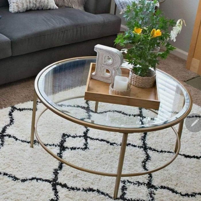 Coffee Table, Gold - HACMD129