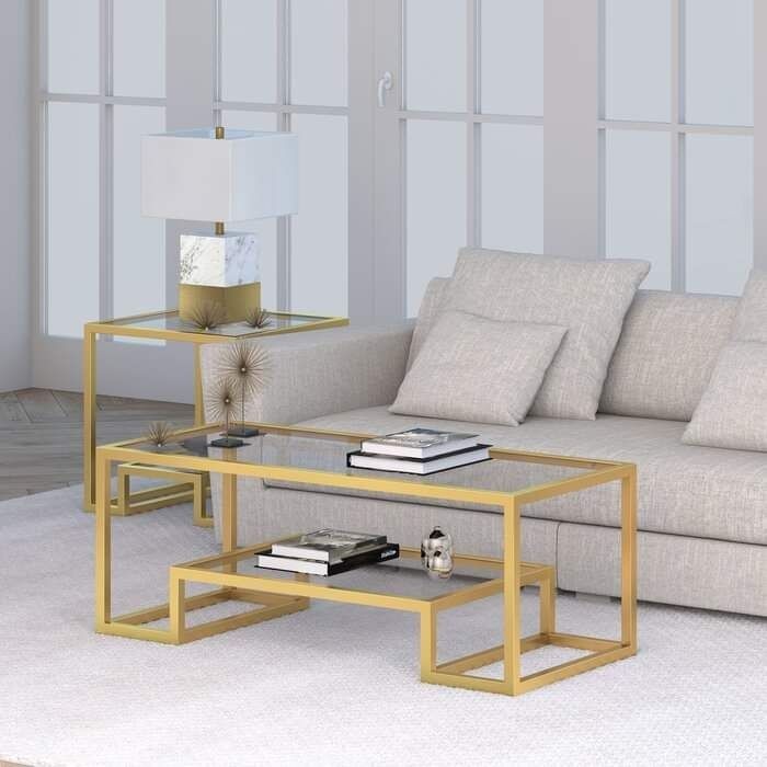 Coffee Table, Gold - HACMD130