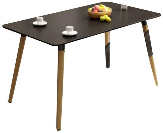 Coffee table, Metal frame, Black - NDi27