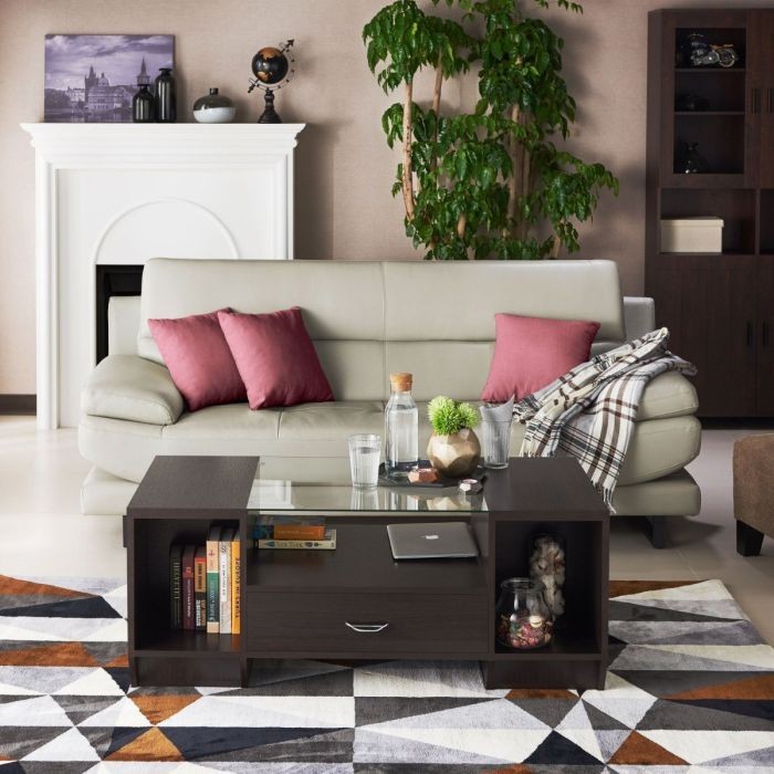 Coffee Table, Brown - lt009