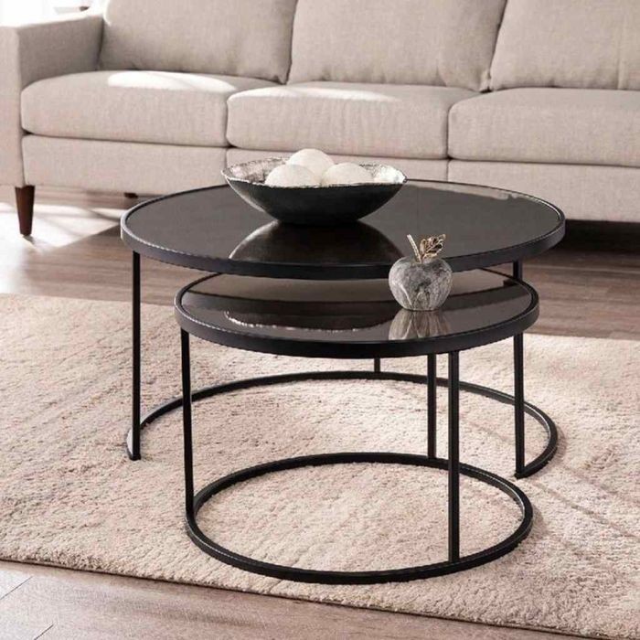 Coffee table set, Black - st148