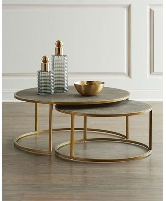 Coffee tables set, 2 piece - st27