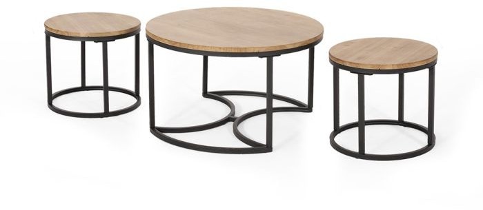 Coffee tables set, 3 pieces - st29