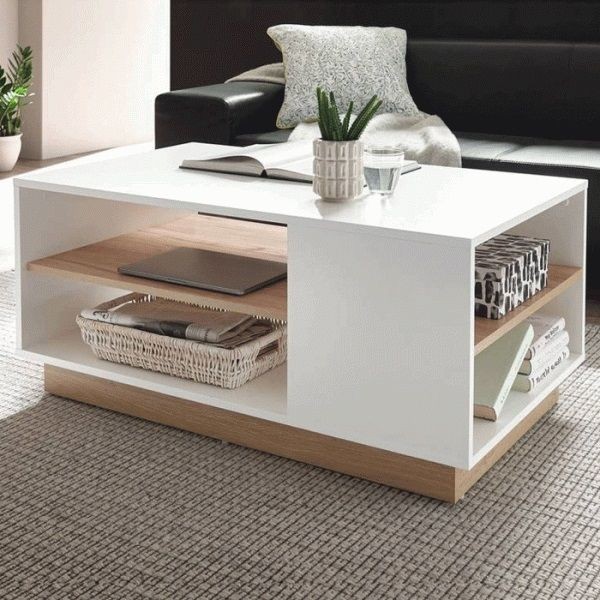 Coffee Table, Beige*White - CP820