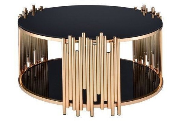 Coffee Table, Gold, 70*45cm - HACME39