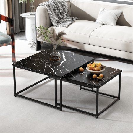 Coffee table set, Black - EM64