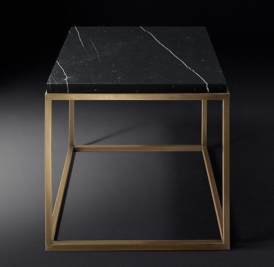 Coffee table, Gold*Black - EM60