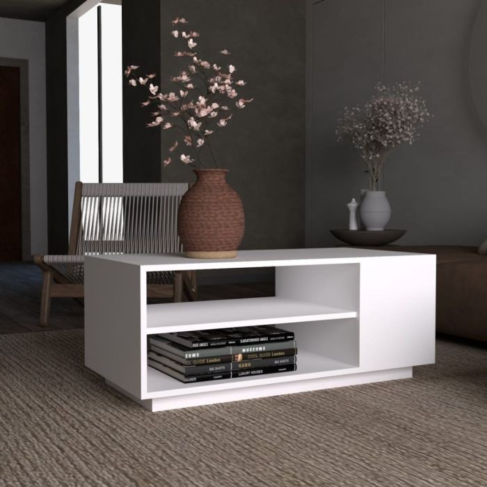 Coffee table, White - A014