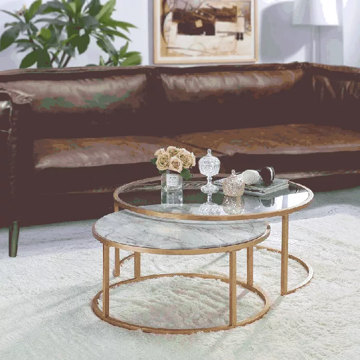 Coffee table set, two pieces - S41