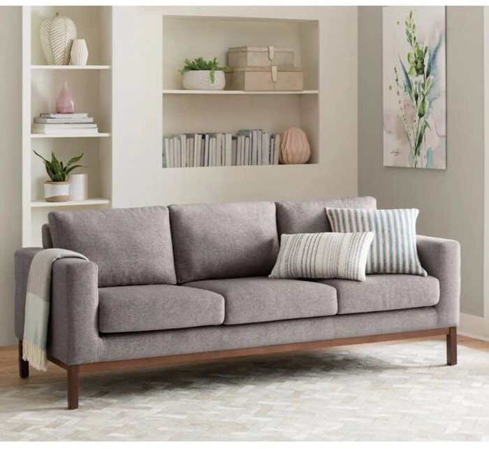 Sofa 3-seat, Gray - DVR 80