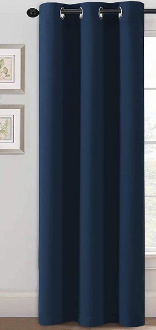 Blackout curtain, Navy Blue, 140*240cm - cat-91