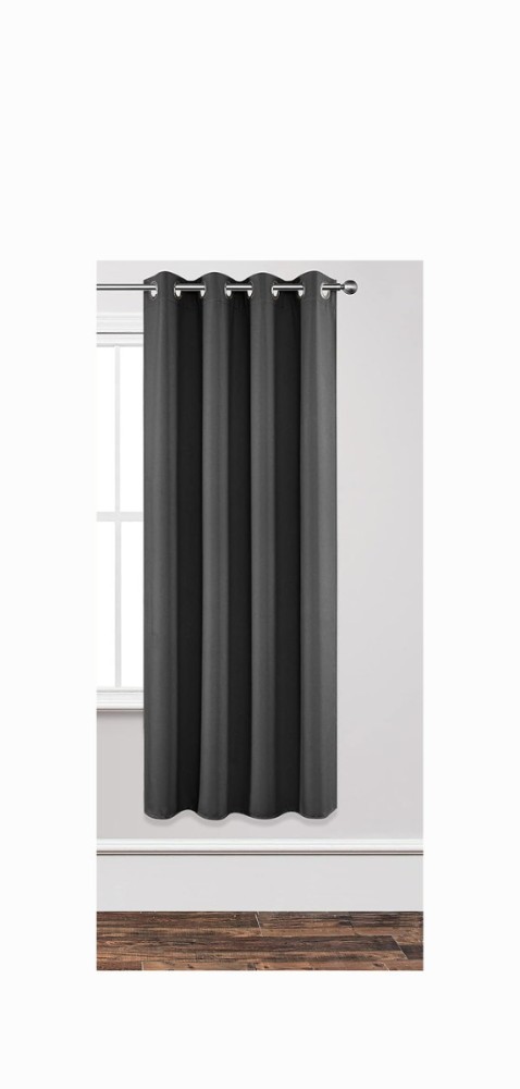 Blackout curtain, Grey, 132*214cm - cat-59