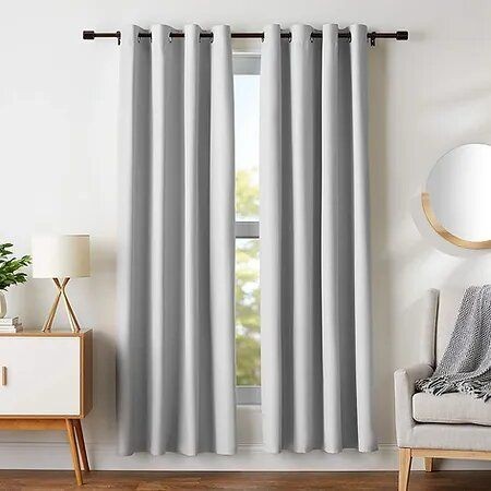 Blackout curtain, Silver, 270*260cm - cat-32