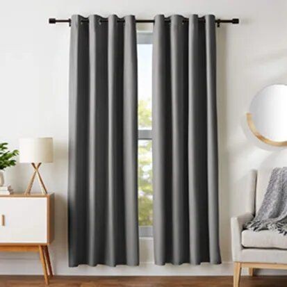 Blackout curtain, Grey, 270*260cm - cat-26