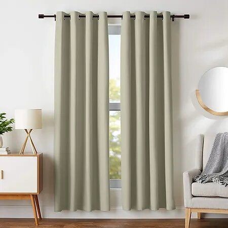 Blackout curtain, Beige, 140*260cm - cat-23