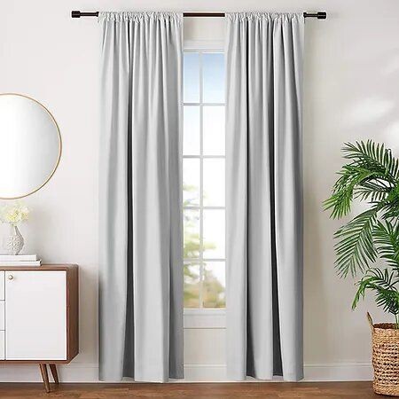 Blackout curtain, Silver, 270*260cm - cat-10