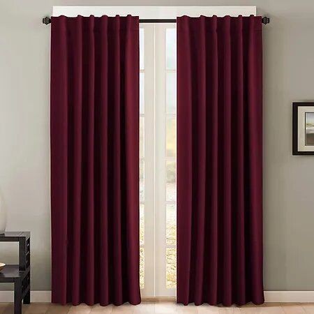 Blackout curtain, Dark Red, 140*260cm - cat-5