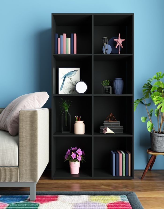 Bookcase, Black - mini D15ES