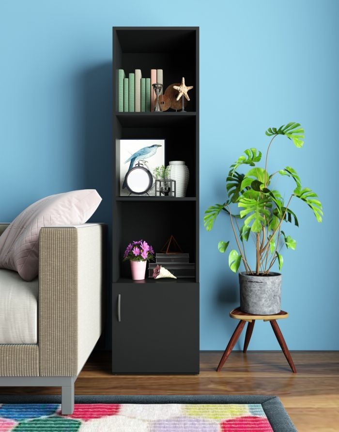 Bookcase, Black - mini D314ES