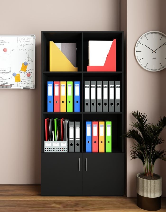 Bookcase, black - DF315ES