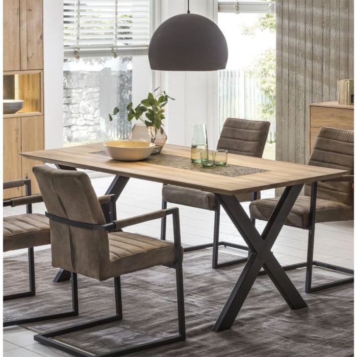 Metal Dining Table - cal.din.29