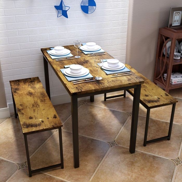 Metal Dining Table - cal.din.14