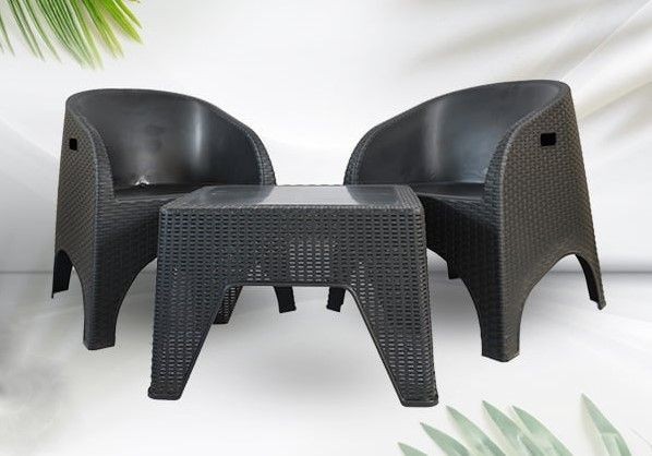 Outdoor furniture set, 2 Chairs and Table - S 5