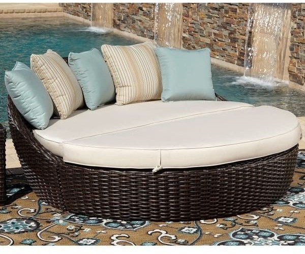 Outdoor Sofa brown R58