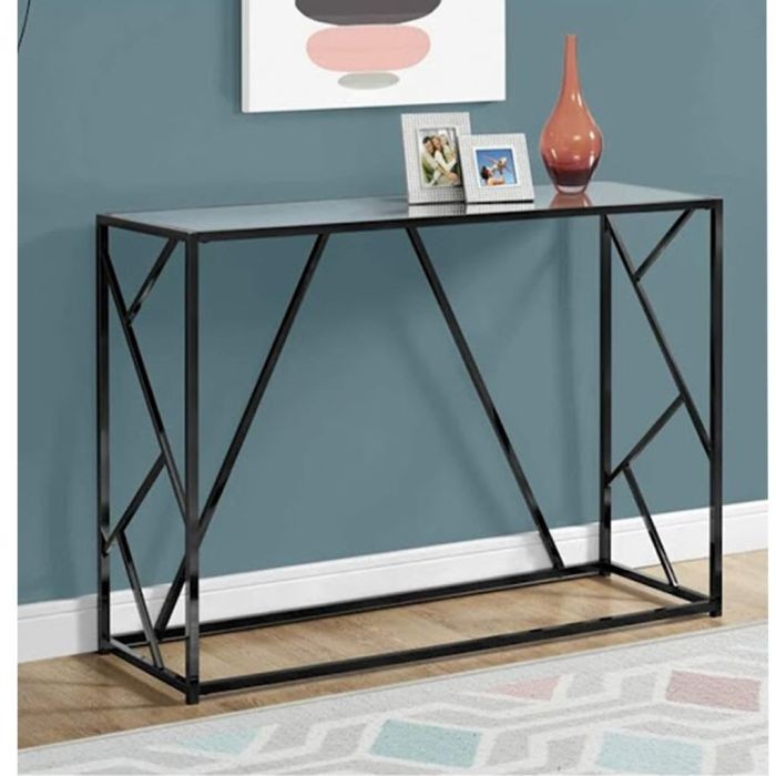 Consol, 90x30x100cm, Black - S29