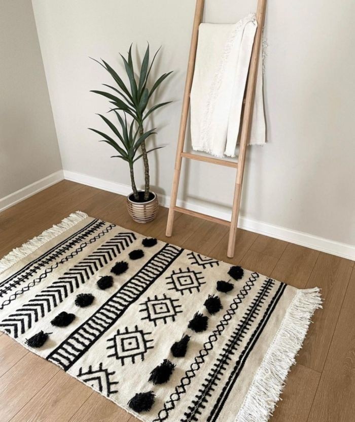 Handmade Wool Rug - Sc55