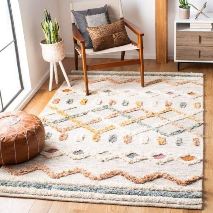 Handmade Wool Rug - Sc111