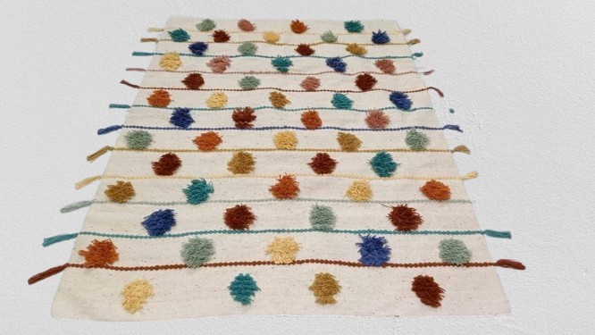 Handmade Wool Rug - Sc127