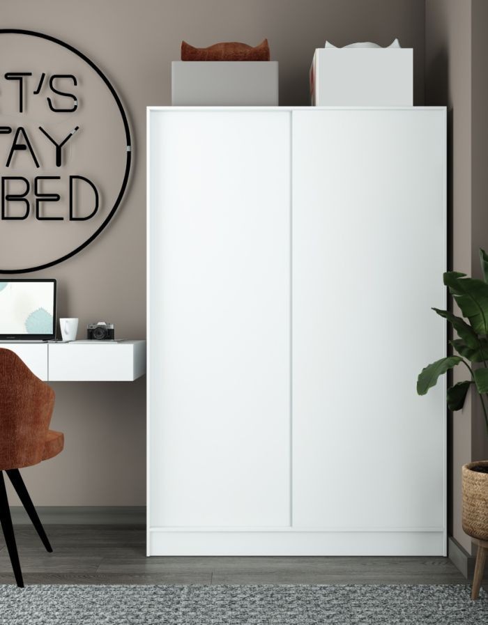 Wardrobe, White - miniW242WH