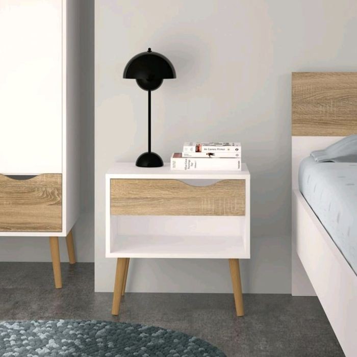 Commode, Beige*White - A033