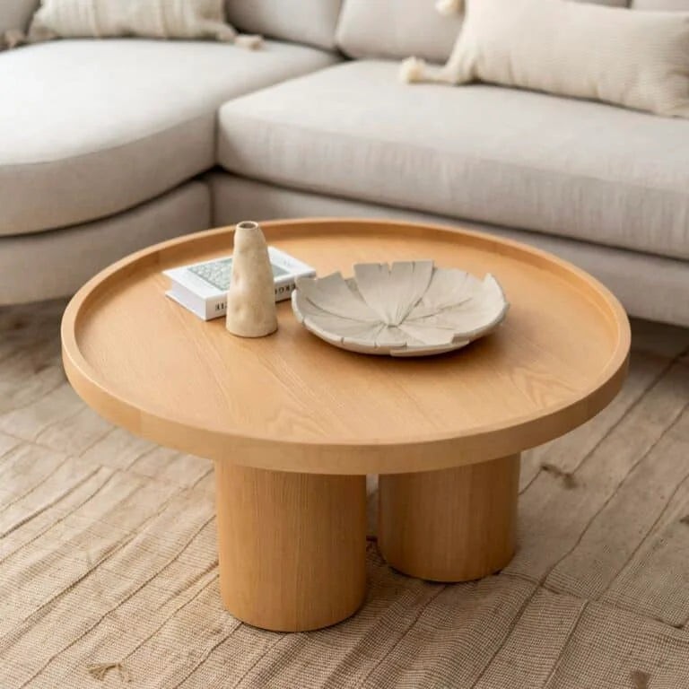 Delta Round Coffee Table