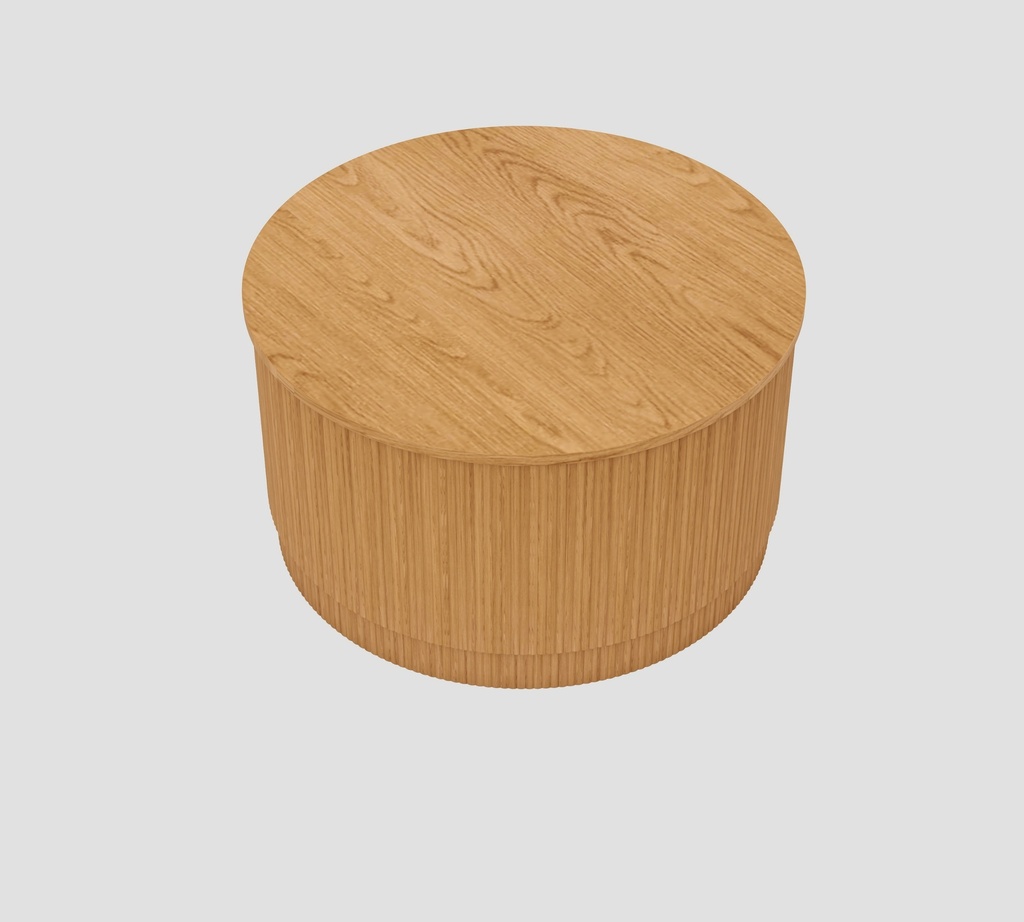 Fluted Round Middle Table